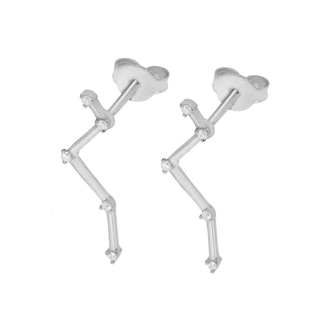 Action Figure Stand Flexible Earring ER21654A